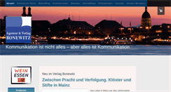 Desktop Screenshot of bonewitz.de